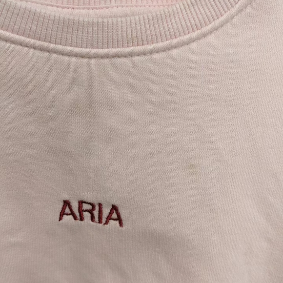 Zara Embroidered "Aria" Name Sweater - Picture 3 of 3